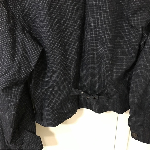 Vintage 90s excursion gray plaid jacket and high waisted pants - Picture 6 of 13